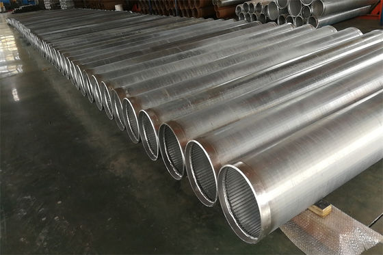 Johnson Screen Pipe Large Diameter galvanizado de acero con poco carbono 6-16”
