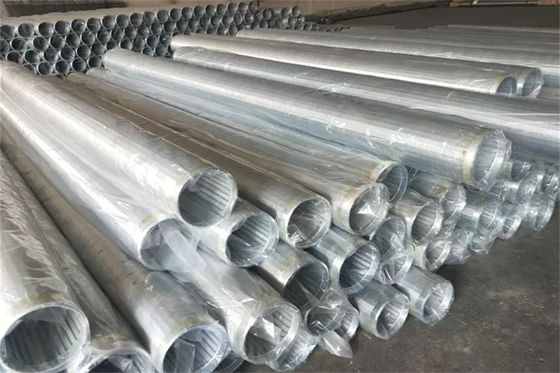 Johnson Screen Pipe Large Diameter galvanizado de acero con poco carbono 6-16”