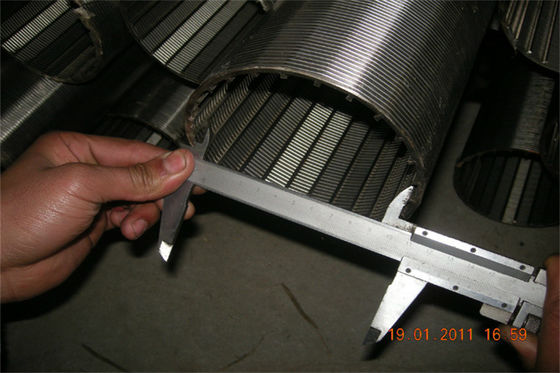 Elemento filtrante reemplazable de la identificación 116 Johnson Wire Screen Without Coating de Aisi 304