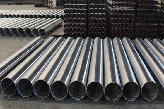 9-5/8” tubo galvanizado SS de Johnson Wire Screen Water Filter del abrigo del tubo de la pantalla de alambre de la cuña
