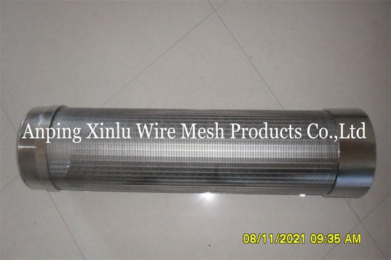 9-5/8” tubo galvanizado SS de Johnson Wire Screen Water Filter del abrigo del tubo de la pantalla de alambre de la cuña