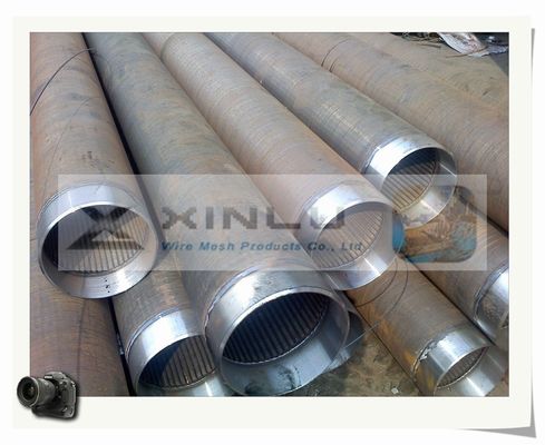 Tubo con poco carbono 6-5/8 los” 5.8m largos de Vee Wire Galvanized Dewatering Screen