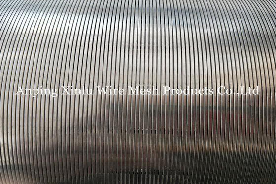 304 Johnson 200 mm de diámetro de acero inoxidable pantallas de ranura continua para el pozo de tubo profundo