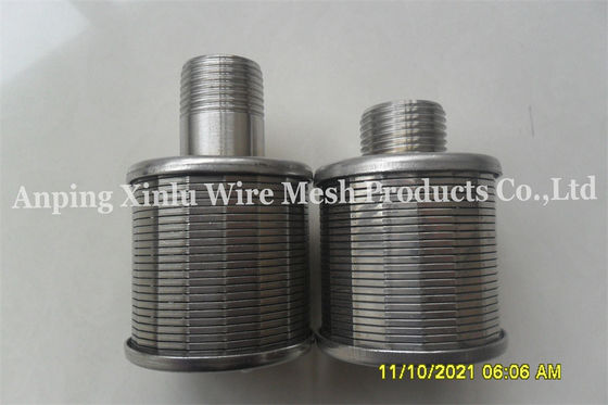 Boca NPT3/4” Johnson Wire Filter Nozzle For del stariner del agua un filtro del carbono activado