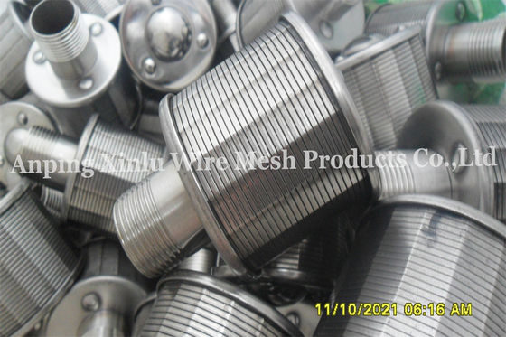 53m m M24 Johnson Wire Strainer Nozzle For un filtro del carbono activado