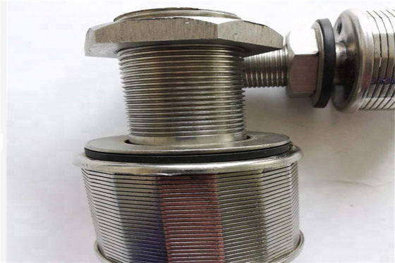 Sola tarifa 1 Ton Water Filter Nozzle de JOhnson Wire Screen Nozzle Flow del tubo
