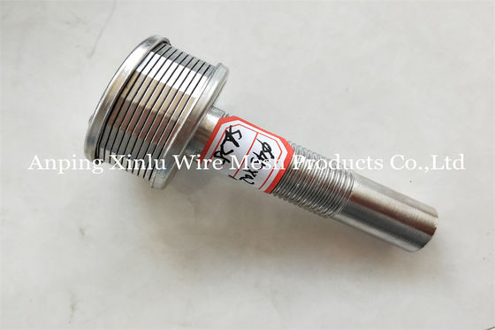 Boca de acero inoxidable del filtro del alambre de la cuña 904L para el tratamiento de aguas