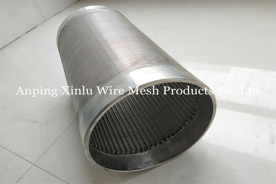 12&quot; uso de acero inoxidable del pozo de agua de Johnson Wire Filter Screen For