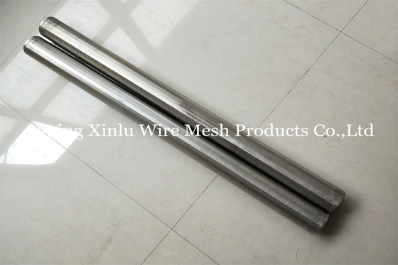 filtro de la bomba del tubo de la pantalla de 75m m Johnson Vee Wire Wrapped Continuous Slotted