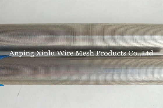Tubo del filtro para pozos del agua del tubo de Johnson Vee Wire Continuous Slotted Casing del filtro 95 del motor