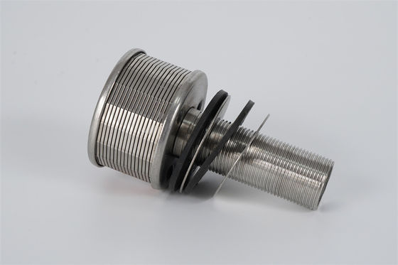Diámetro de acero inoxidable del hilo 57m m del Npt de la boca de la retención del alambre de la cuña 316L medios