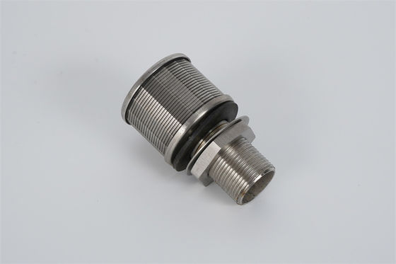Boca 45m m de la retención del filtro de arena de Johnson Wire Single Head Water para el tratamiento de aguas