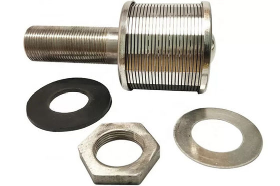 Boca 45m m de la retención del filtro de arena de Johnson Wire Single Head Water para el tratamiento de aguas