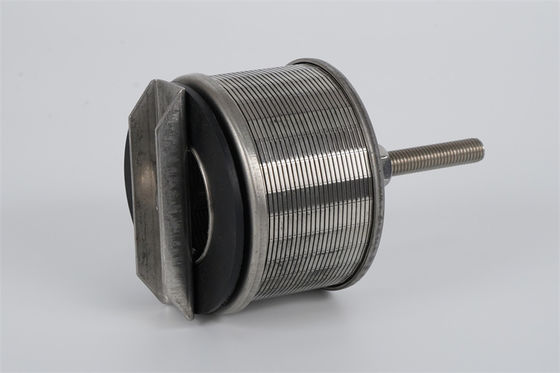 boca doble del doble fondo del filtro de los SS Johnson Screen Nozzle Wedge Wire del flujo de 82m m