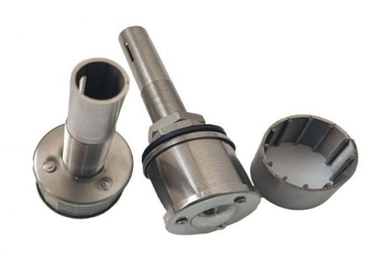 Los SS atan con alambre el filtro envuelto del tamiz del agua equipan con inyector para la planta de agua mineral