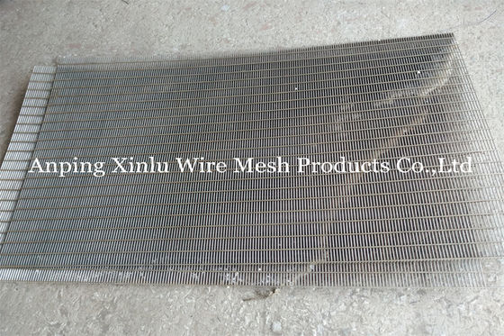 El panel del diámetro 500m m Johnson Wedge Wire Screen Flat para filtrar y la sequedad de grano