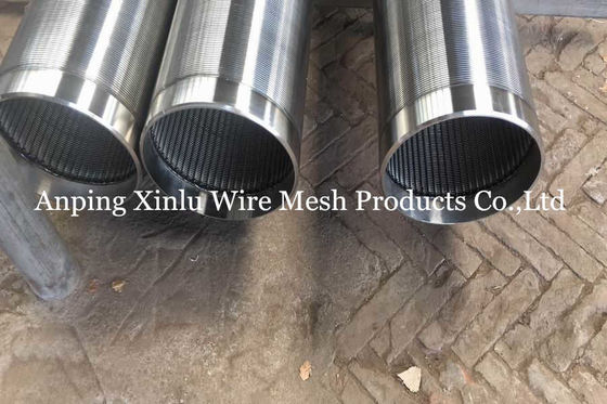 Johnson V Wire Water Well Screen Pipe SS Dia 8&quot; Slot 0.020 / 10FT Código HS 84219990 y otros productos para el tratamiento de aguas residuales