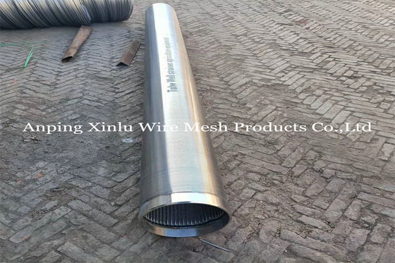 Anillo de la soldadura del punto de Johnson Wedge Wire Screen Pipe