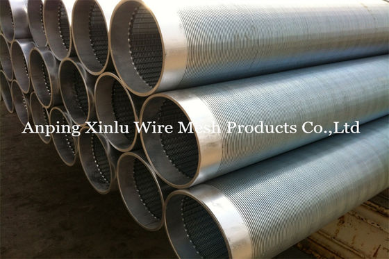 Anillo de la soldadura del punto de Johnson Wedge Wire Screen Pipe