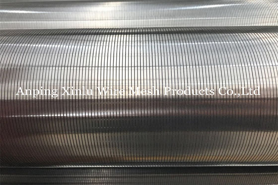 Anillo de la soldadura del punto de Johnson Wedge Wire Screen Pipe