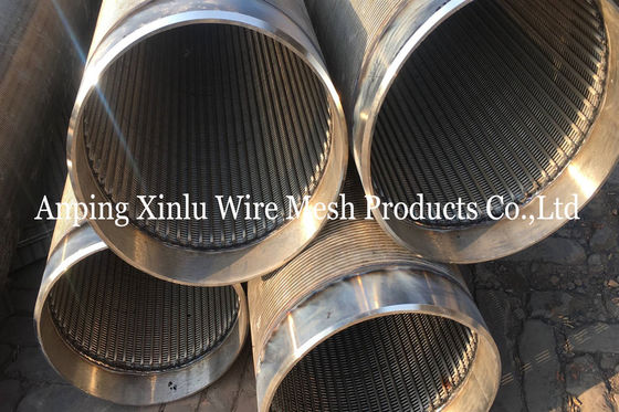 Anillo de la soldadura del punto de Johnson Wedge Wire Screen Pipe