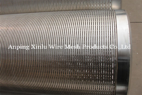 AISI 304 Johnson Sand Control Screens Pipe el 10ft largo para el pozo de agua