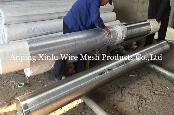 El control de acero inoxidable de la arena 304 defiende la longitud de Johnson Wire Wrapping 2900m m
