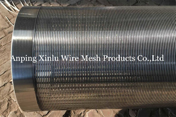 El control de acero inoxidable de la arena 304 defiende la longitud de Johnson Wire Wrapping 2900m m