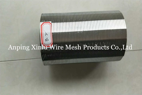 6-5/8” control continuo de la arena de Vee Wire Screen Polishing For del pozo de agua de la ranura