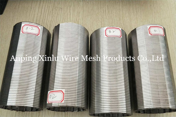 6-5/8” control continuo de la arena de Vee Wire Screen Polishing For del pozo de agua de la ranura