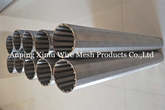 6-5/8” control continuo de la arena de Vee Wire Screen Polishing For del pozo de agua de la ranura