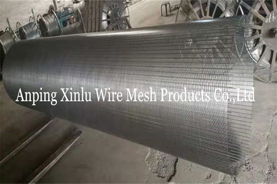 Tubo de Ss304 Od600mm Johnson Wedge Wire Filter Screen para las centrales hidroeléctricas