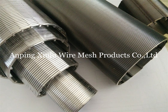 Alambre Johnson Screen Pipe Diameter de la cuña del tratamiento de aguas residuales 16&quot;
