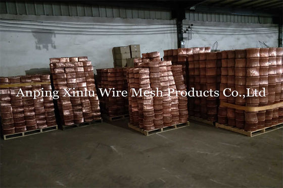 BWG SWG Cobre recubierto de doble bucle de alambre de unión de 1,0 mm X longitud 100 mm alambre gemelo doble bucle de unión de alambre